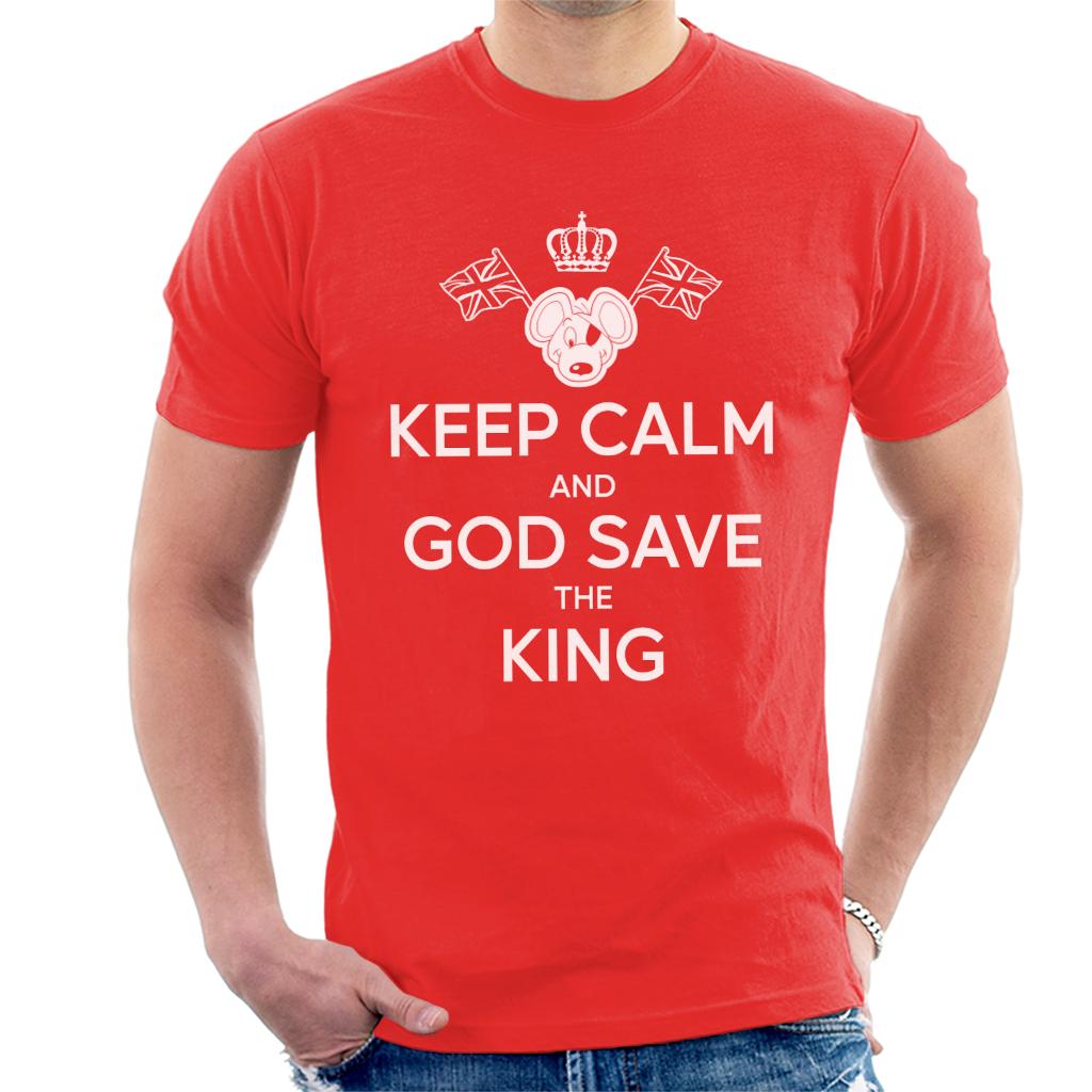 Danger Mouse Keep Calm And God Save The King Men's T-Shirt product image 4