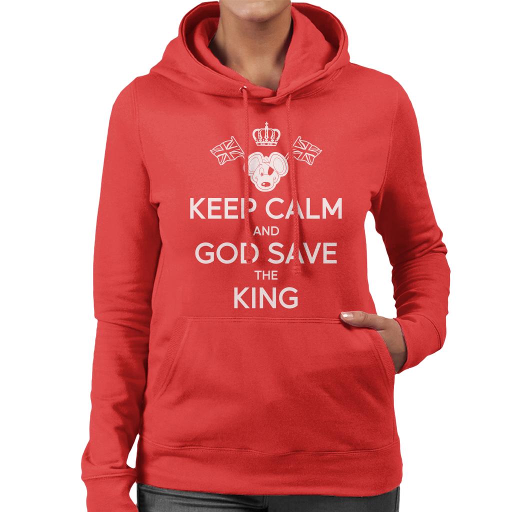 Danger Mouse Keep Calm And God Save The King Women's Hooded product image 4