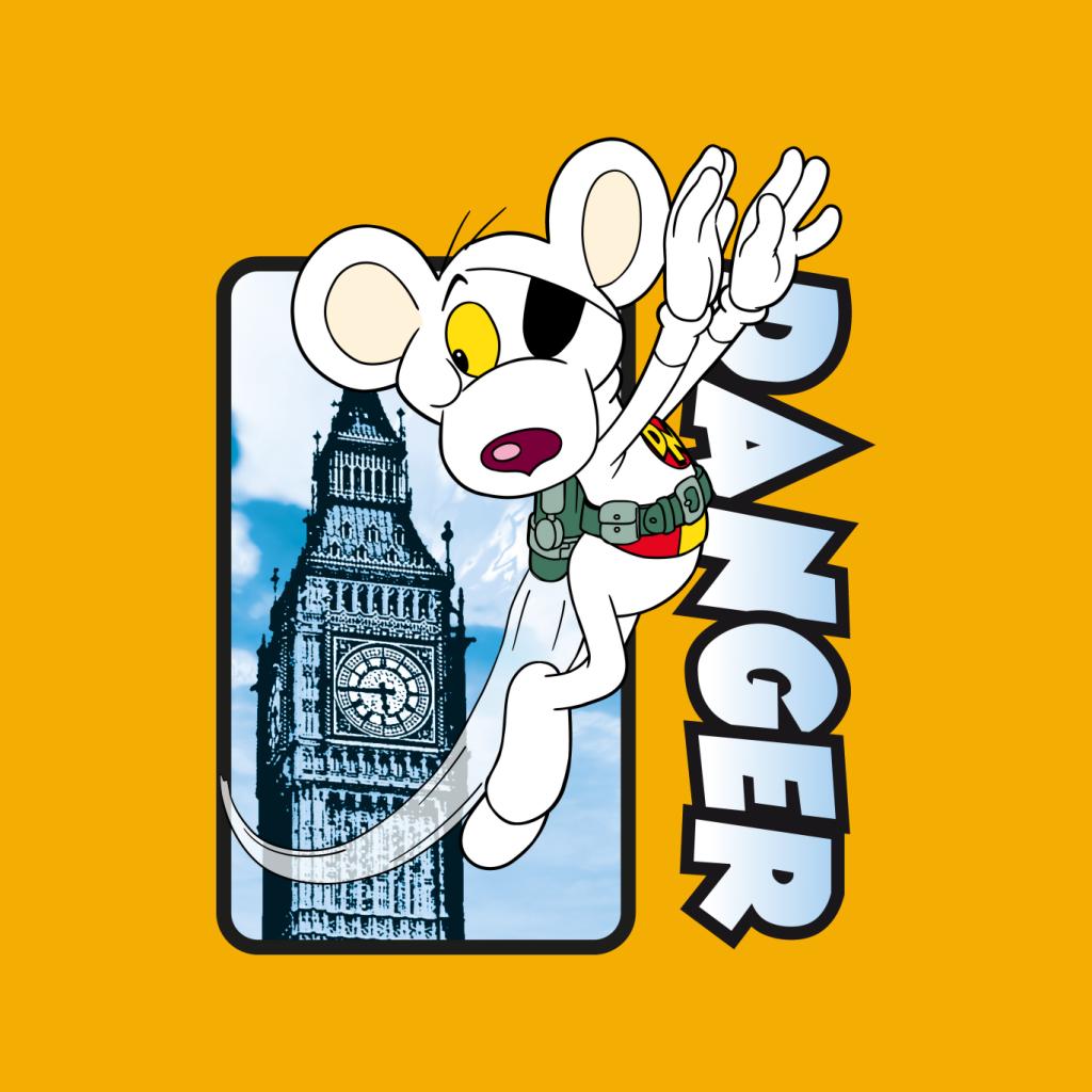 Danger Mouse Flying Past Big Ben Kid's T-Shirt product image 5
