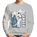 Danger Mouse Flying Past Big Ben Men's Sweatshirt product image 1
