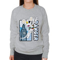 Danger Mouse Flying Past Big Ben Women's Sweatshirt product image 1