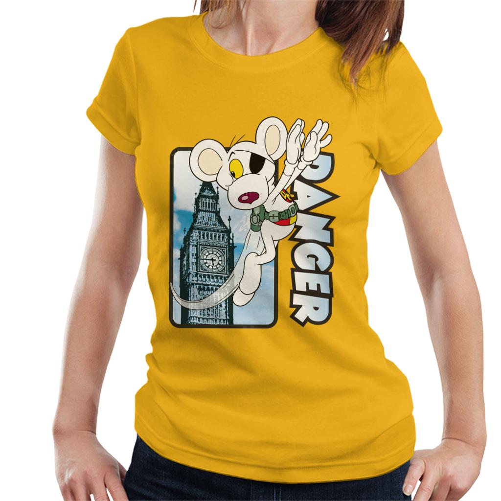 Danger Mouse Flying Past Big Ben Women's T-Shirt product image 4