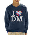 Danger Mouse I Love DM Union Jack Kid's Sweatshirt product image 1