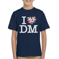 Danger Mouse I Love DM Union Jack Kid's T-Shirt product image 1
