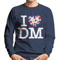 Danger Mouse I Love DM Union Jack Men's Sweatshirt product image 1
