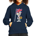 Danger Mouse Union Jack Flag God Save The King Kid's Hooded product image 1