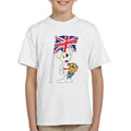 Danger Mouse Union Jack Flag God Save The King Kid's T-Shirt product image 1