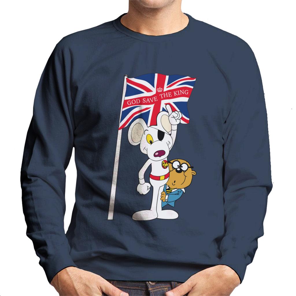 Danger Mouse Union Jack Flag God Save The King Men's product image 4