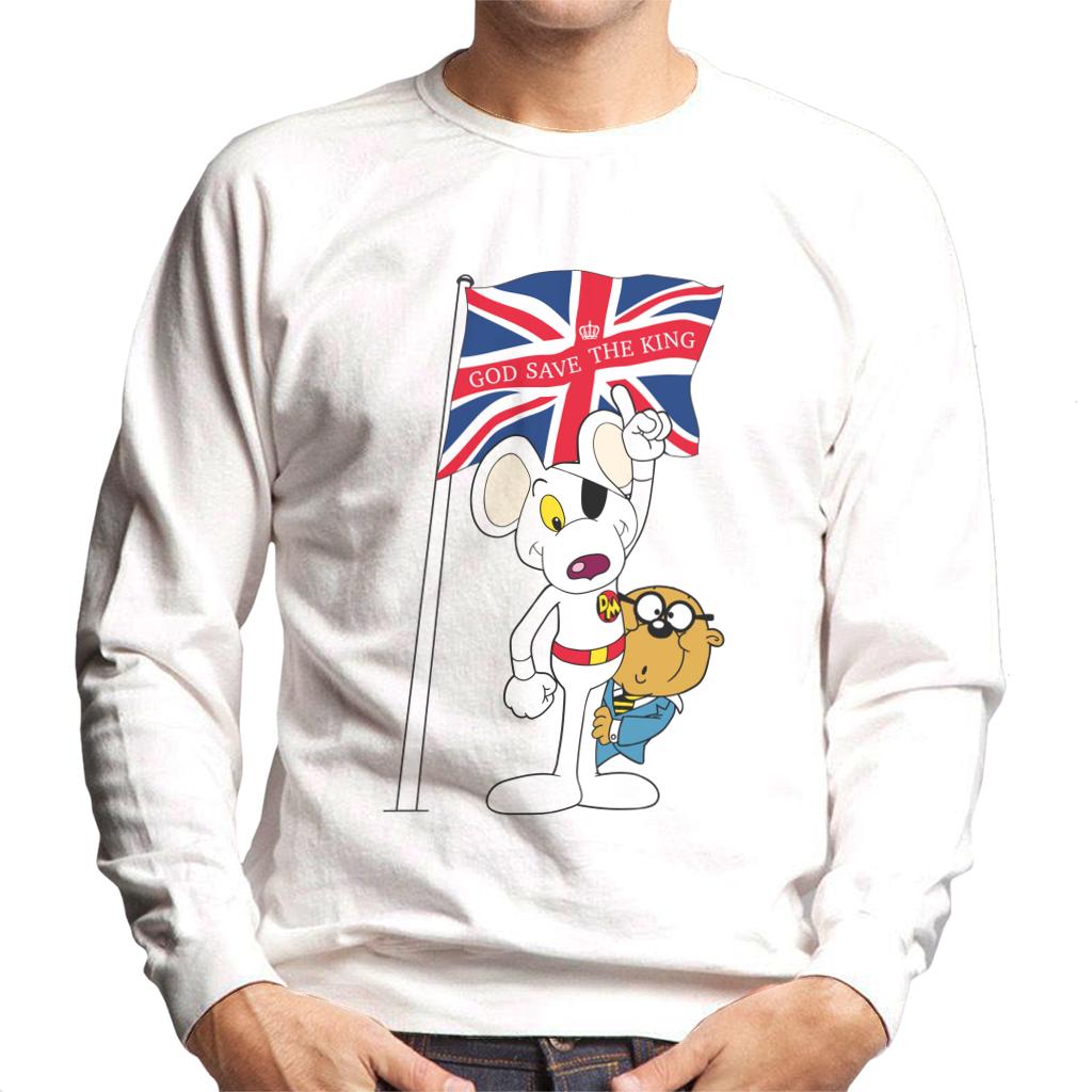 Danger Mouse Union Jack Flag God Save The King Men's product image 1