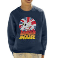 Danger Mouse Frowning Union Jack Kid's Sweatshirt product image 1