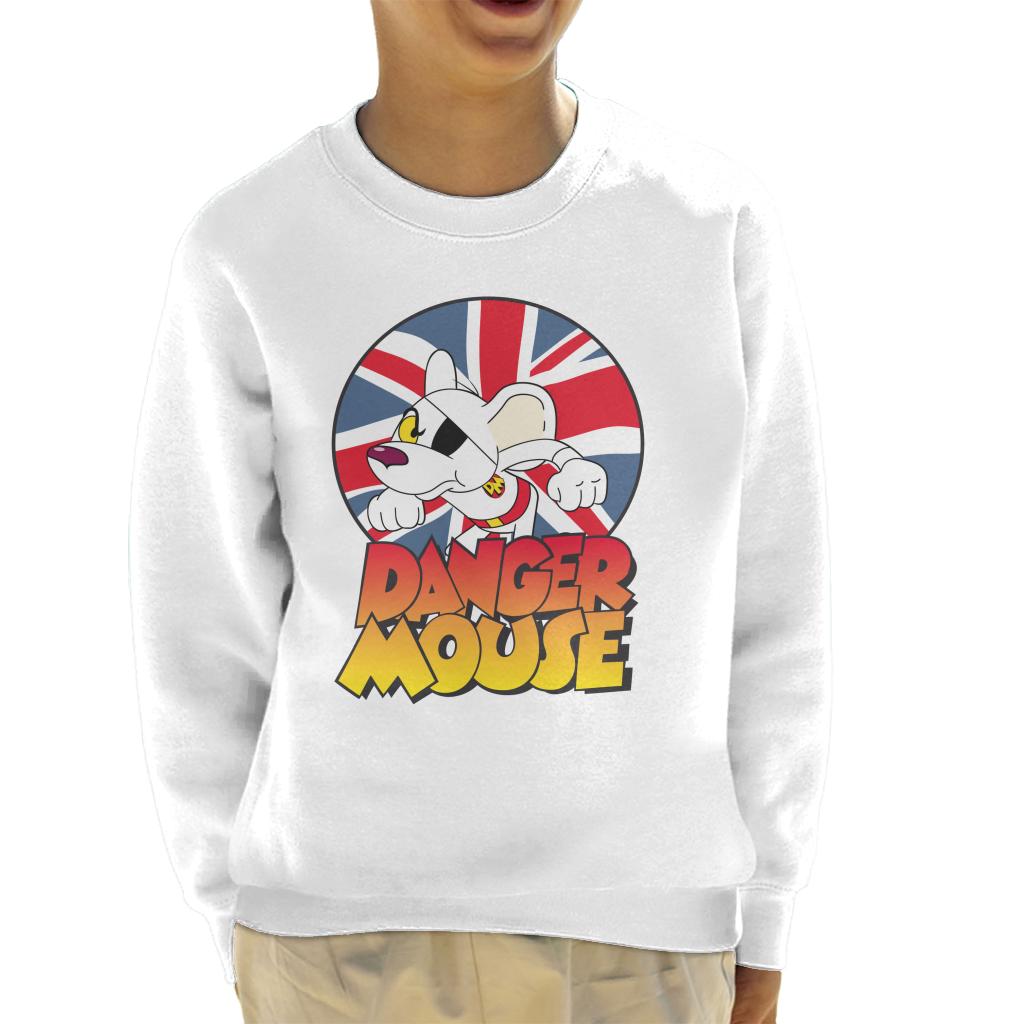 Danger Mouse Frowning Union Jack Kid's Sweatshirt product image 4