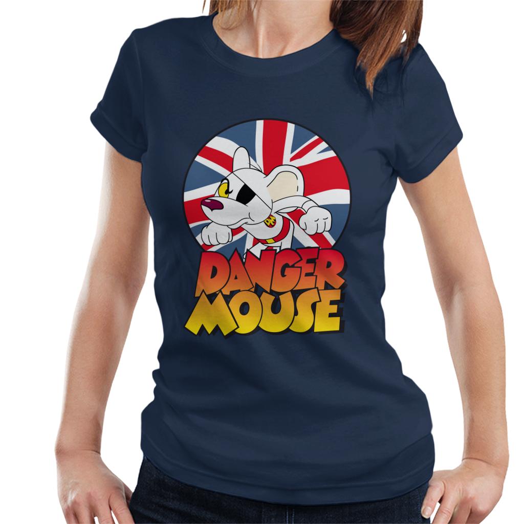 Danger Mouse Frowning Union Jack Women's T-Shirt product image 4