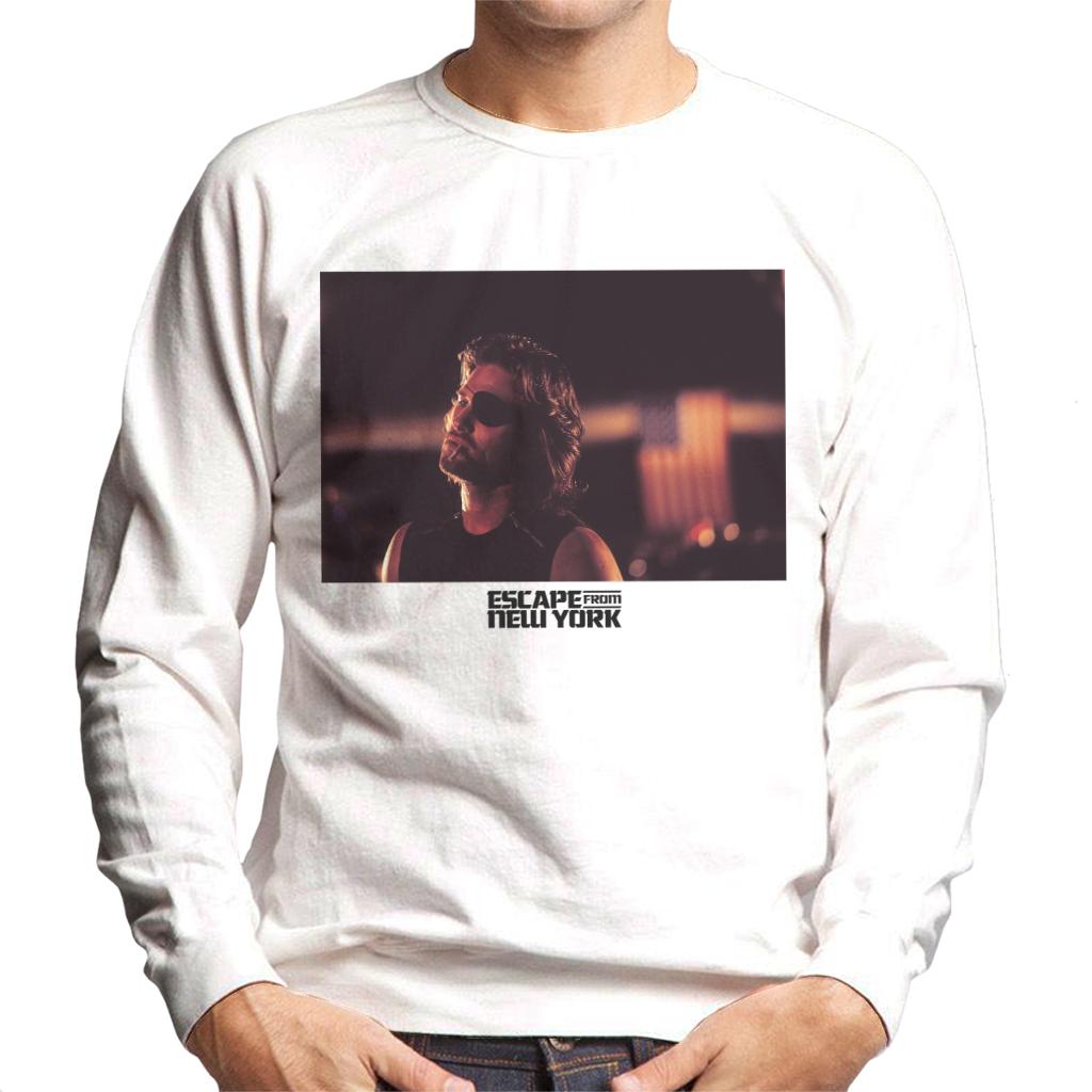Escape From New York Snake American Flag Men's Sweatshirt product image 4