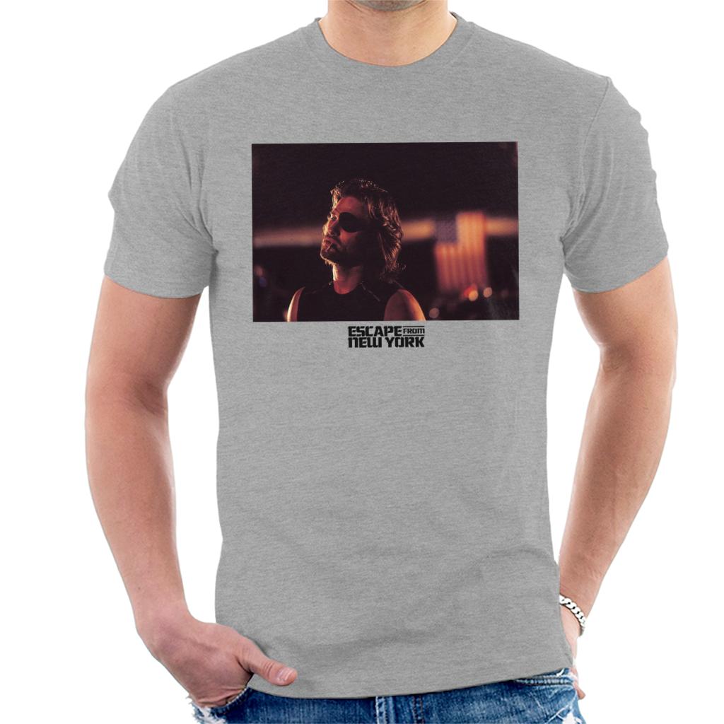 Escape From New York Snake American Flag Men's T-Shirt product image 1