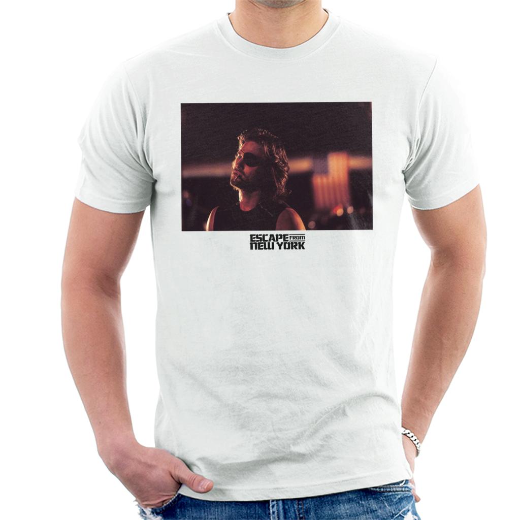 Escape From New York Snake American Flag Men's T-Shirt product image 4