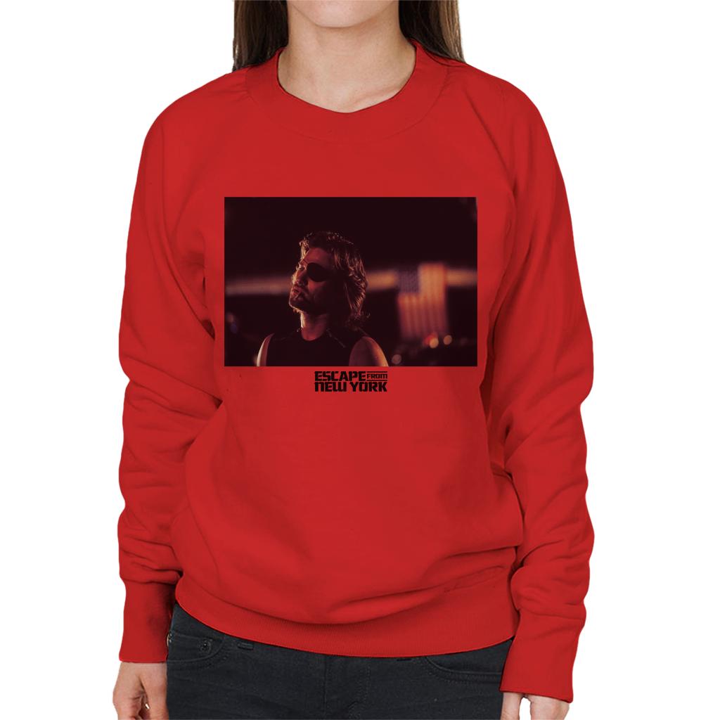 Escape From New York Snake American Flag Women's Sweatshirt product image 6
