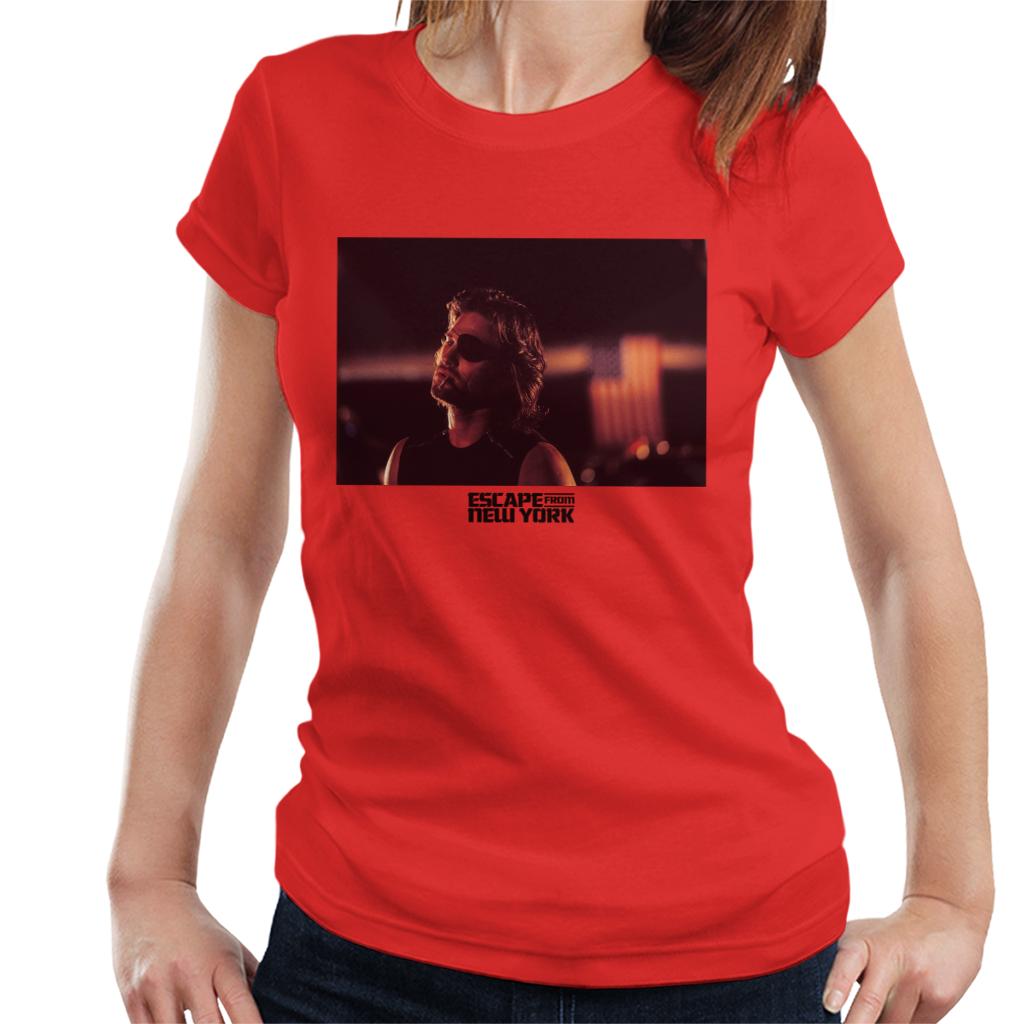 Escape From New York Snake American Flag Women's T-Shirt product image 6