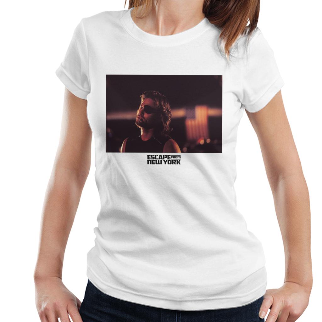 Escape From New York Snake American Flag Women's T-Shirt product image 4