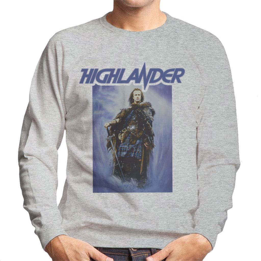 Highlander 1986 Theatrical Poster Men's Sweatshirt