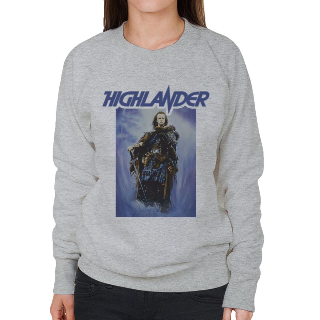 Highlander 1986 Theatrical Poster Women's Sweatshirt