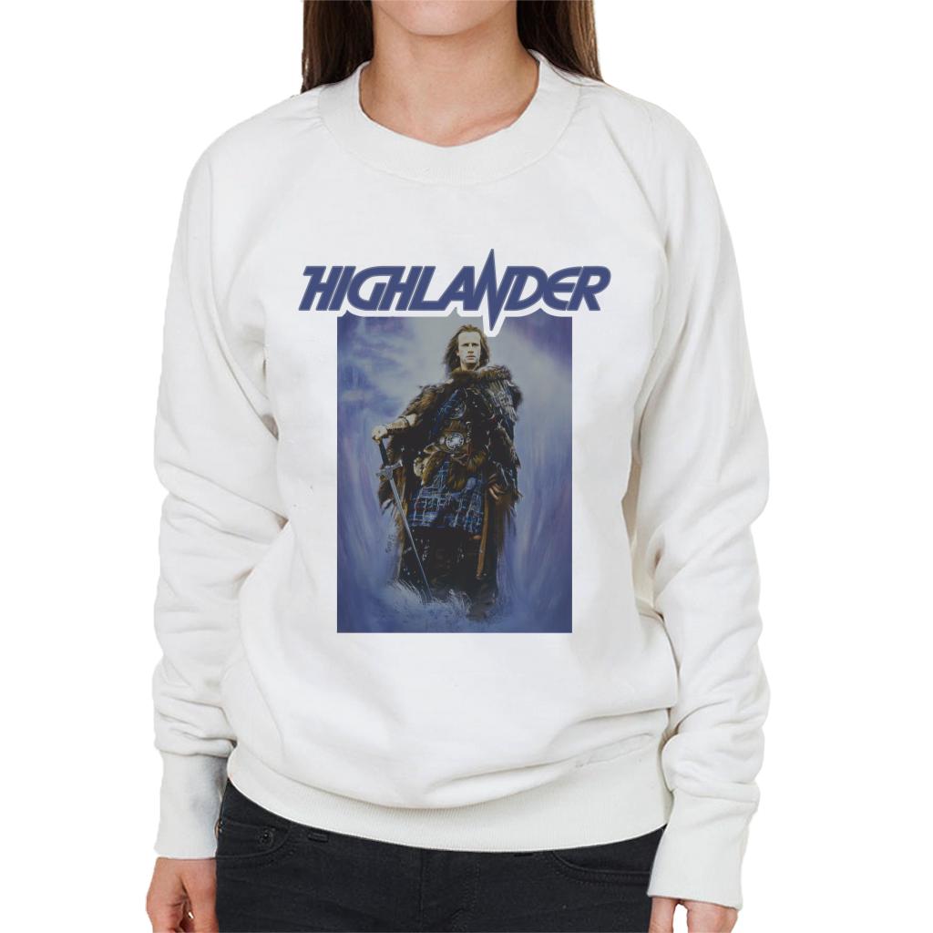 Highlander 1986 Theatrical Poster Women's Sweatshirt