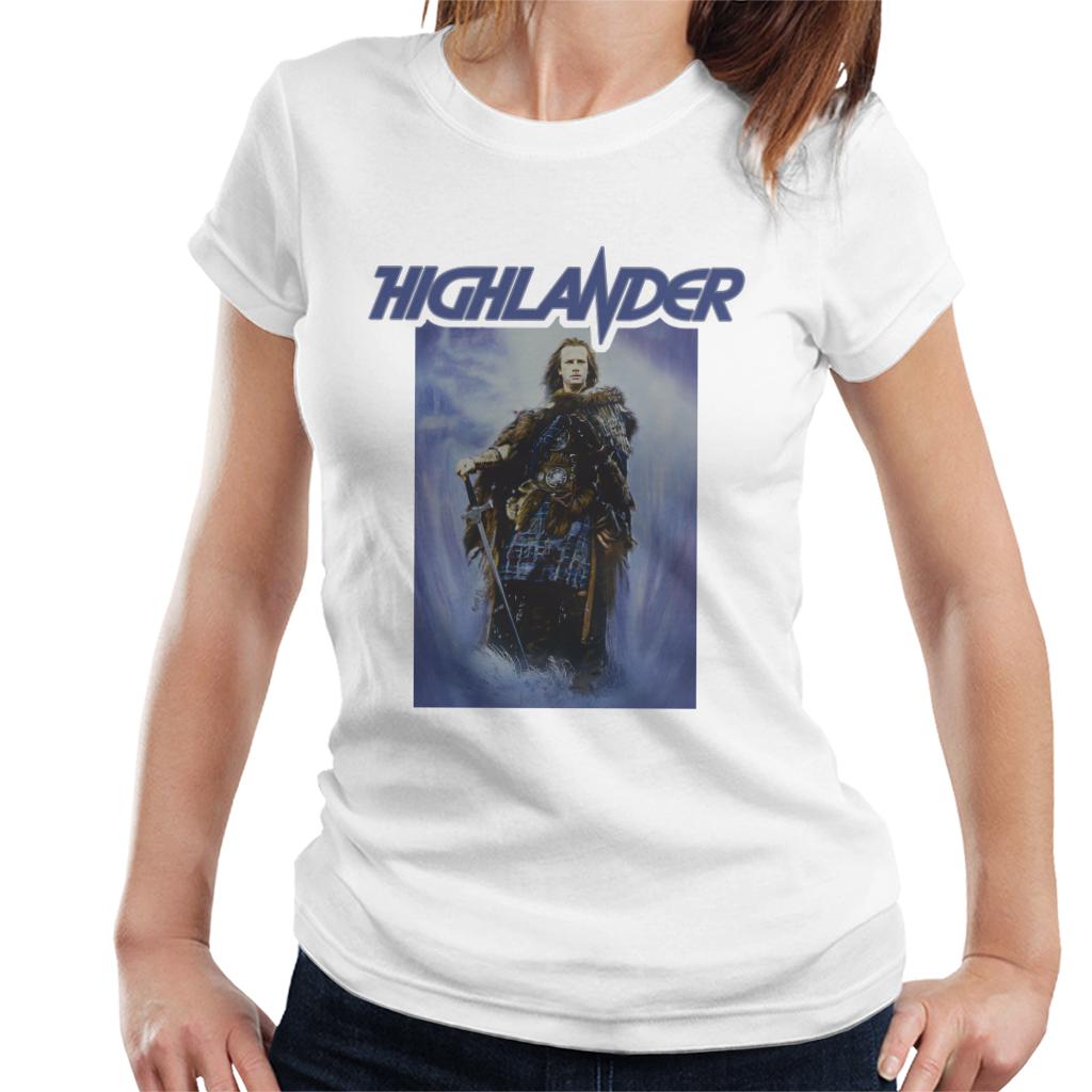Highlander 1986 Theatrical Poster Women's T-Shirt