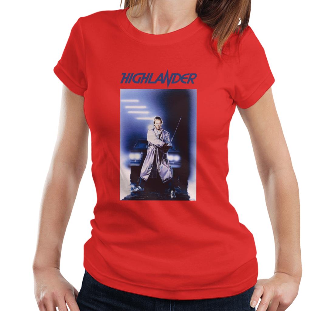 Highlander 1986 Dragon Head Katana Women's T-Shirt product image 6