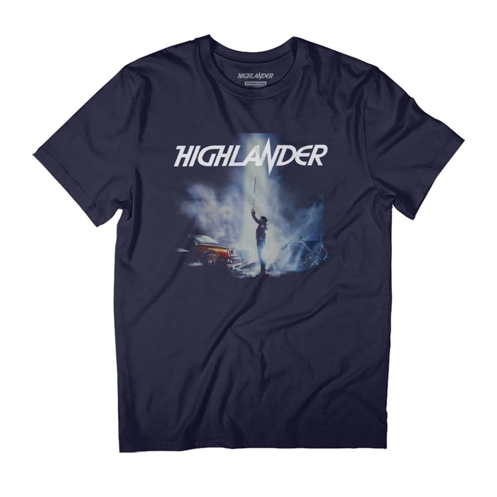 Highlander 1986 Duncan Macleod Lightning Men's T-Shirt product image 1