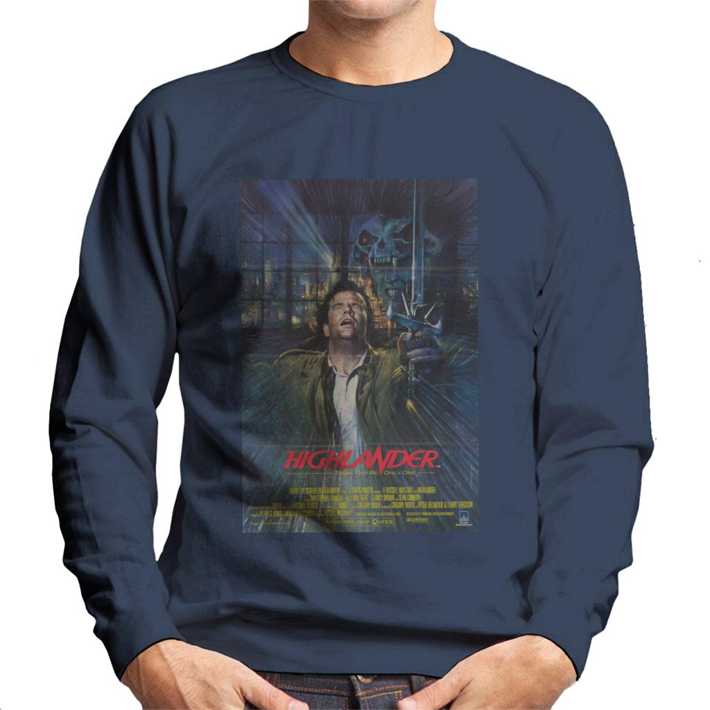 Highlander 1986 Movie Poster Montage Men's Sweatshirt
