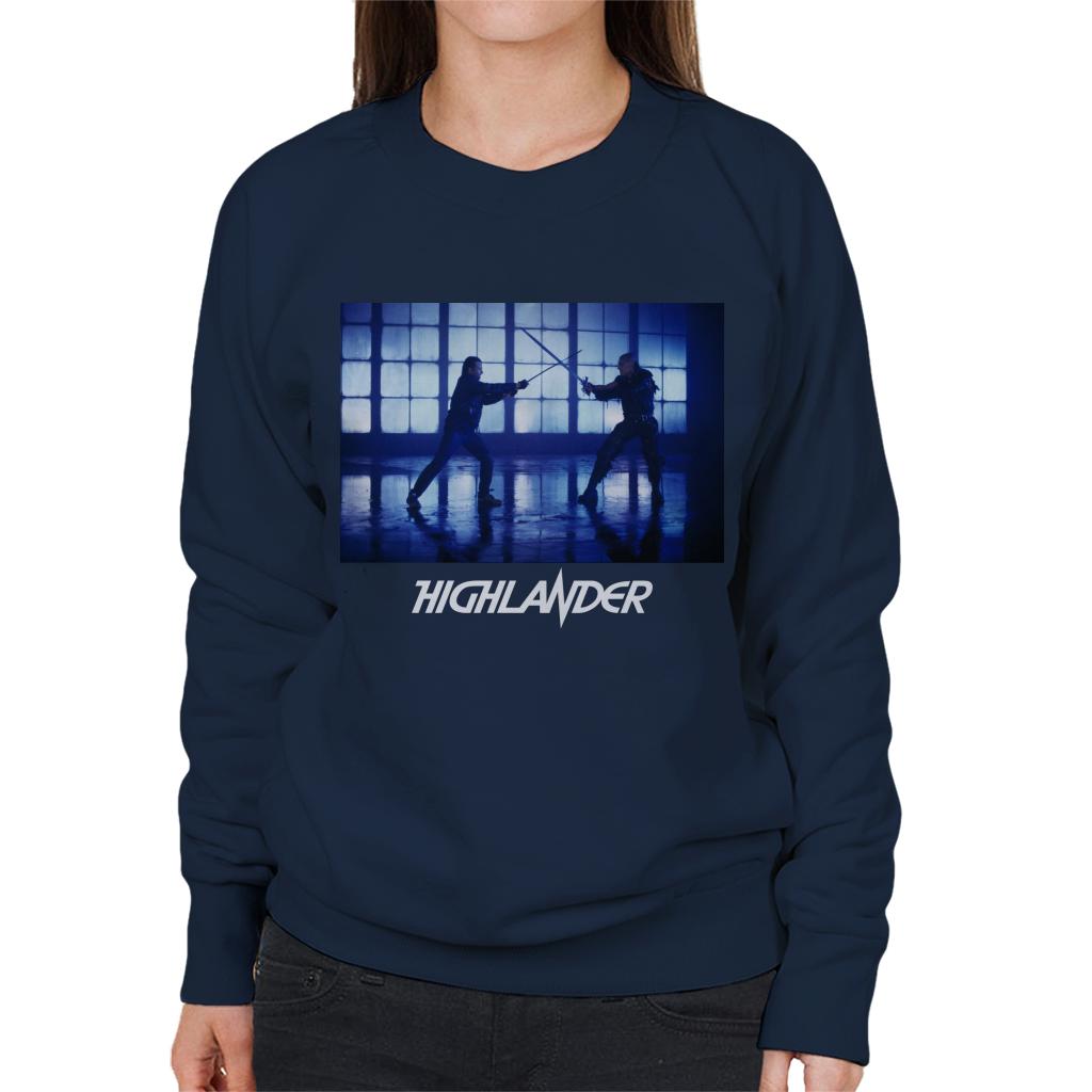Highlander 1986 Immortals Clash Swords Women's Sweatshirt product image 1