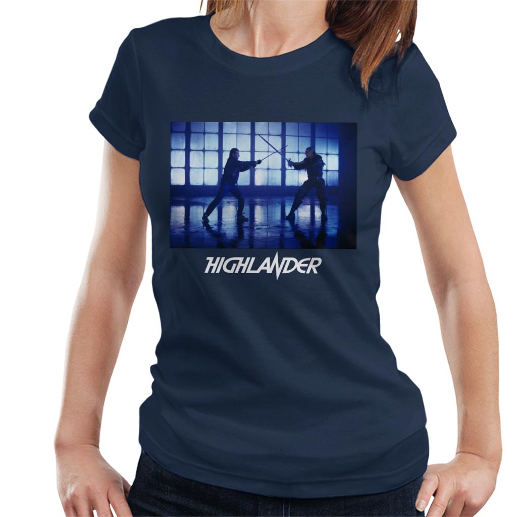 Highlander 1986 Immortals Clash Swords Women's T-Shirt product image 1