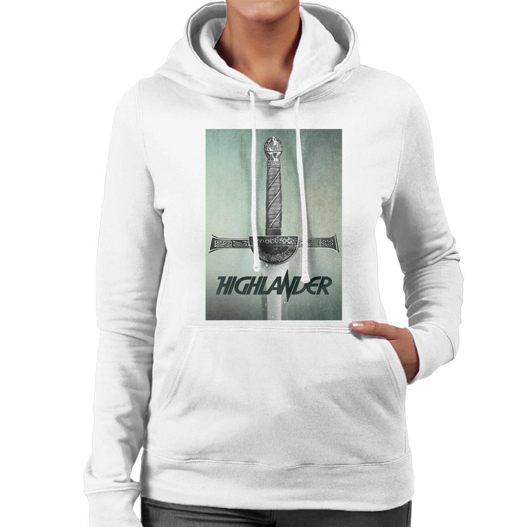 Highlander 1986 Macleod Broadsword Women's Hooded Sweatshirt product image 4