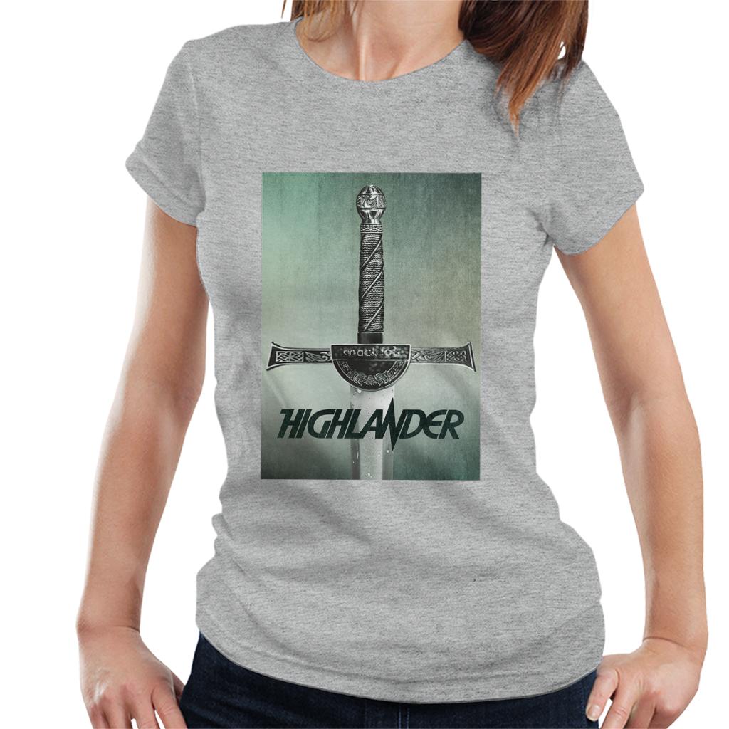 Highlander 1986 Macleod Broadsword Women's T-Shirt product image 1