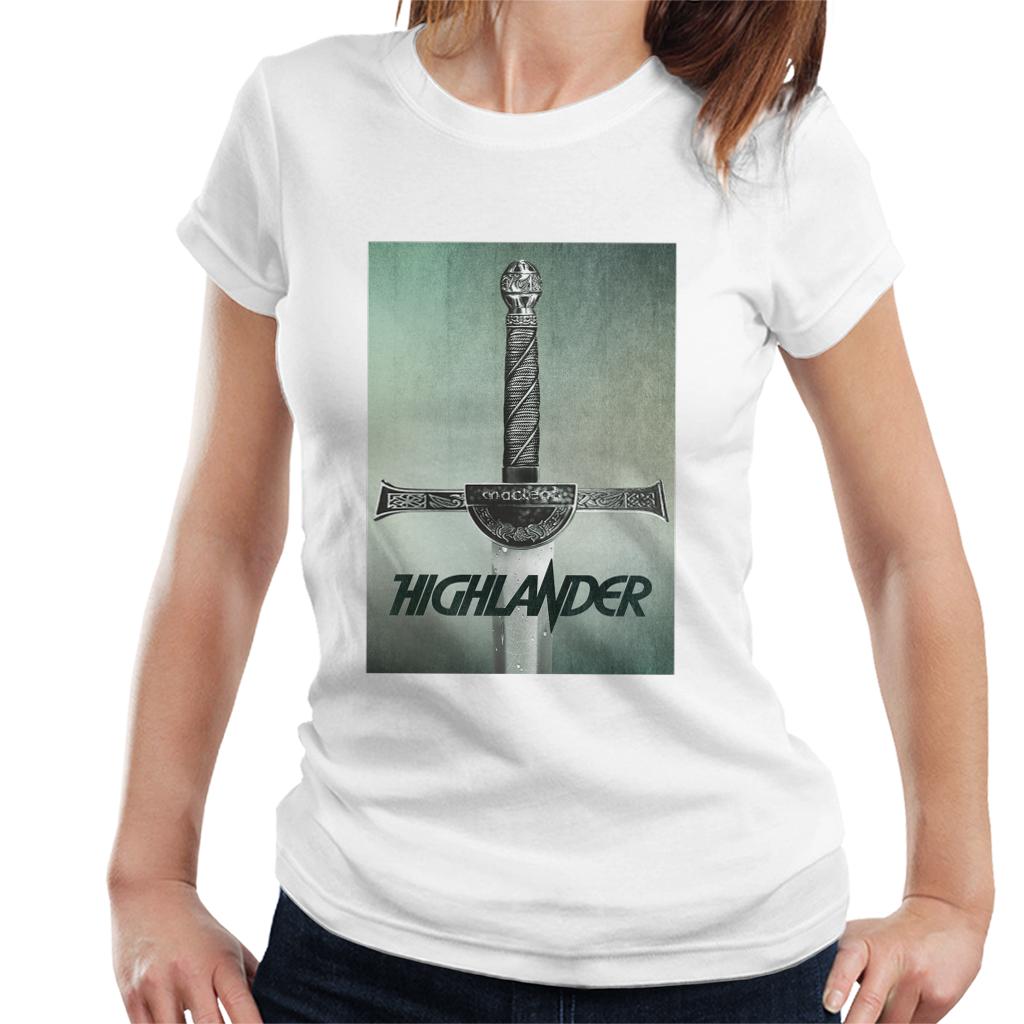 Highlander 1986 Macleod Broadsword Women's T-Shirt product image 4