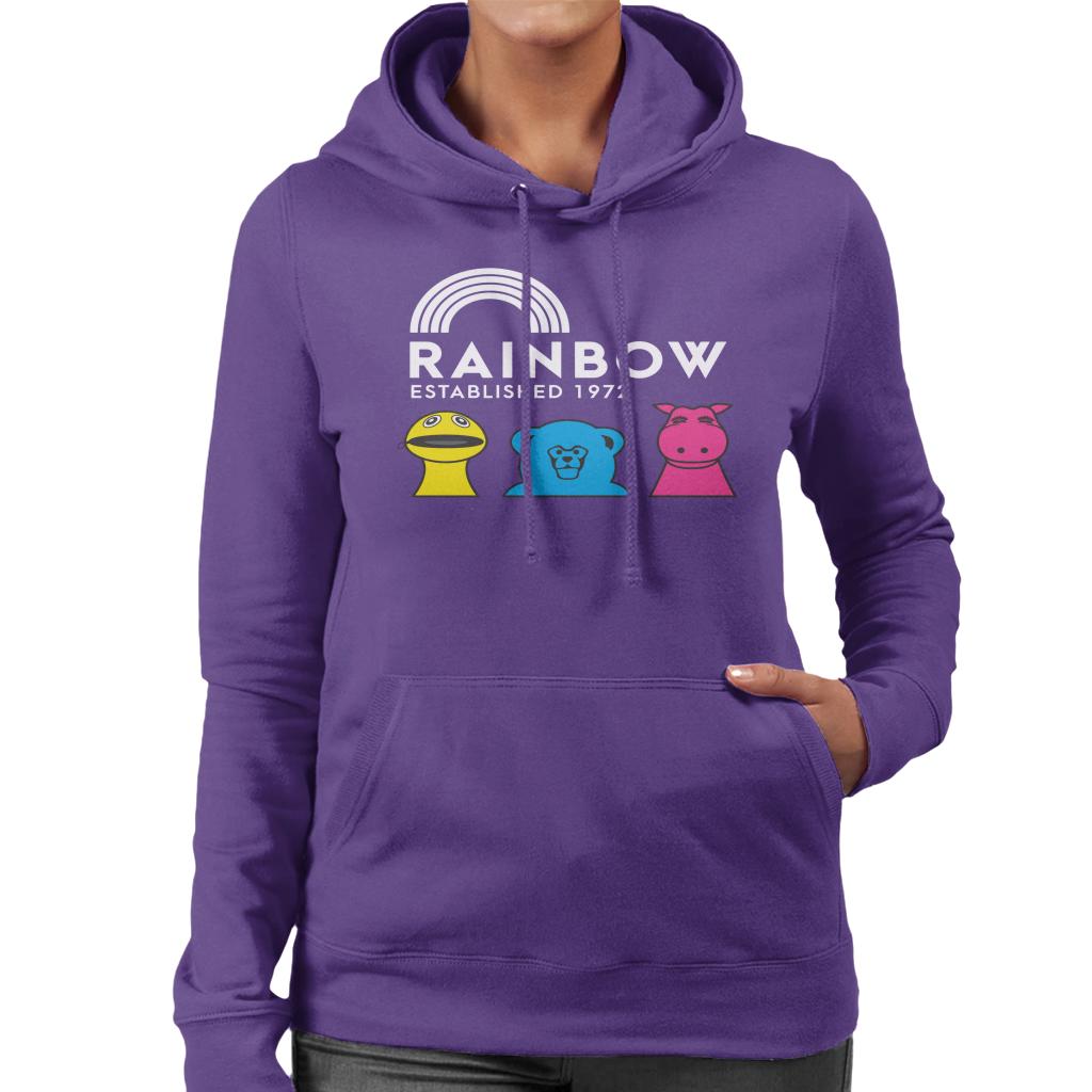 Rainbow Established 1972 Women's Hooded Sweatshirt product image 4