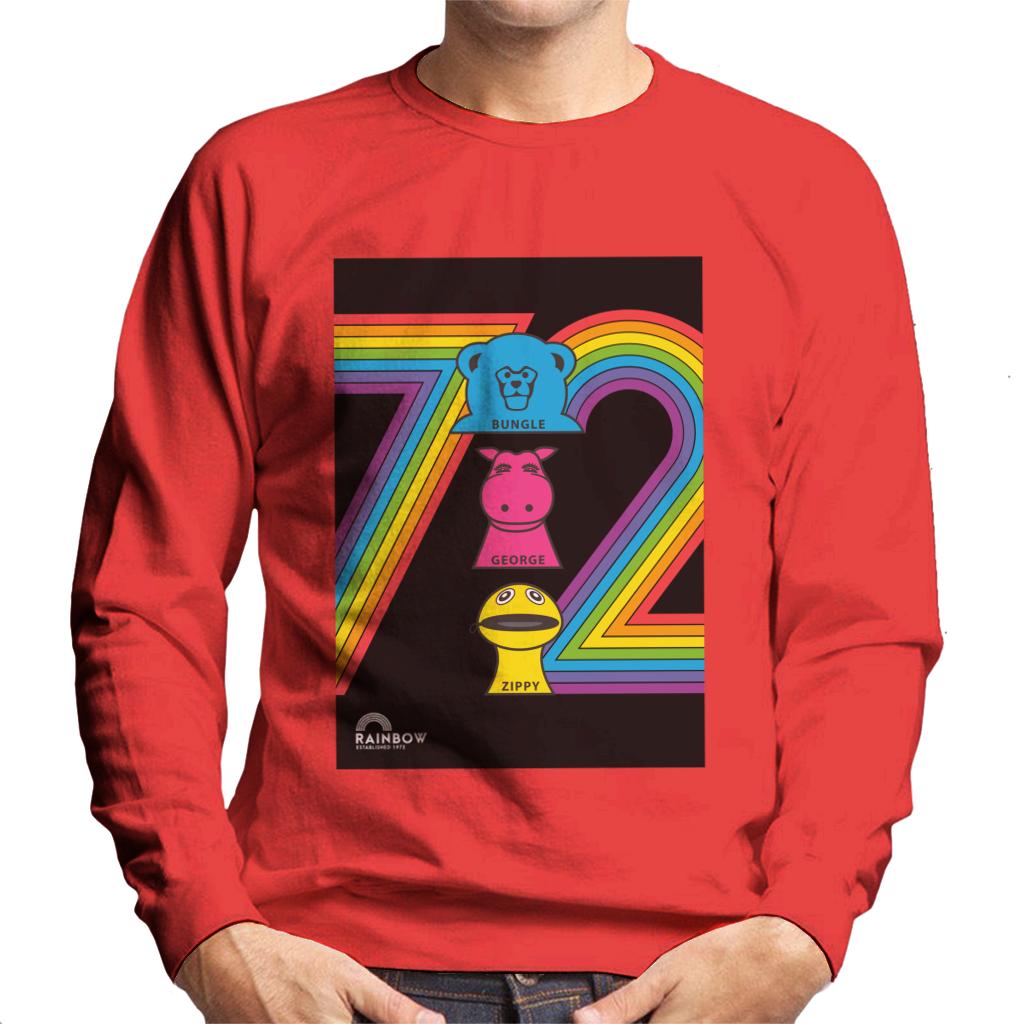 Rainbow 1972 Bungle George And Zippy Men's Sweatshirt product image 4