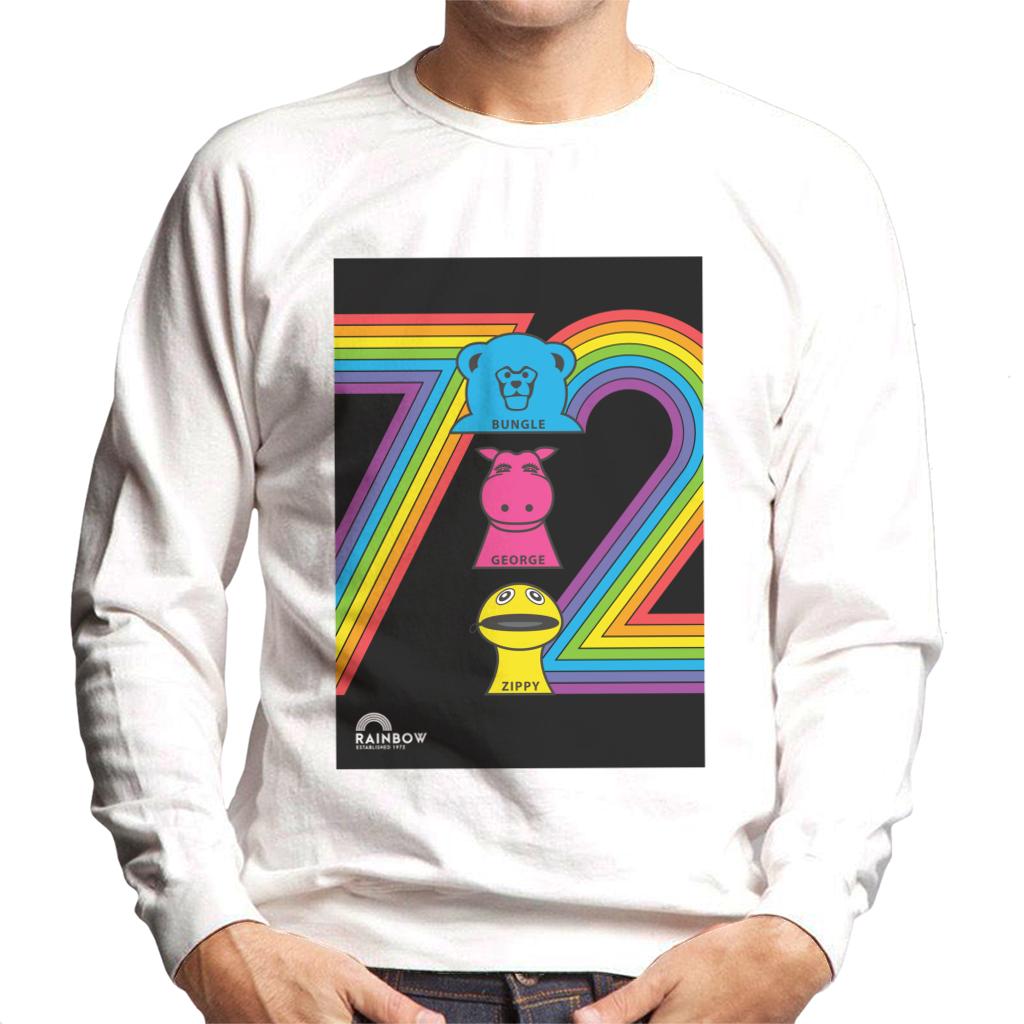 Rainbow 1972 Bungle George And Zippy Men's Sweatshirt product image 1