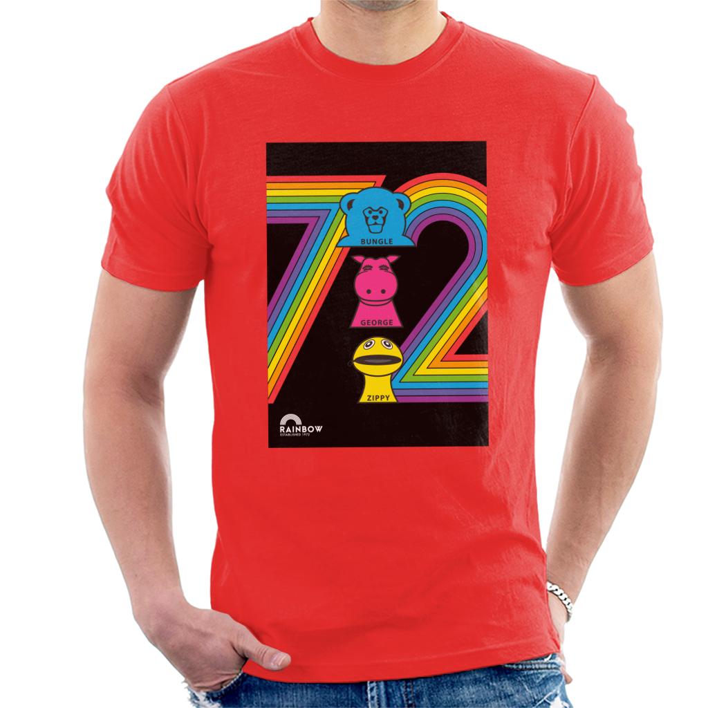 Rainbow 1972 Bungle George And Zippy Men's T-Shirt product image 4