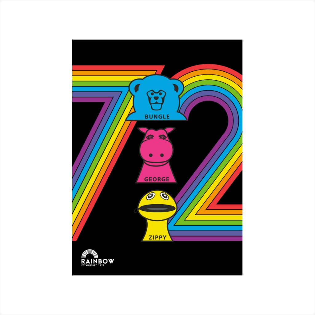Rainbow 1972 Bungle George And Zippy Women's Sweatshirt product image 2