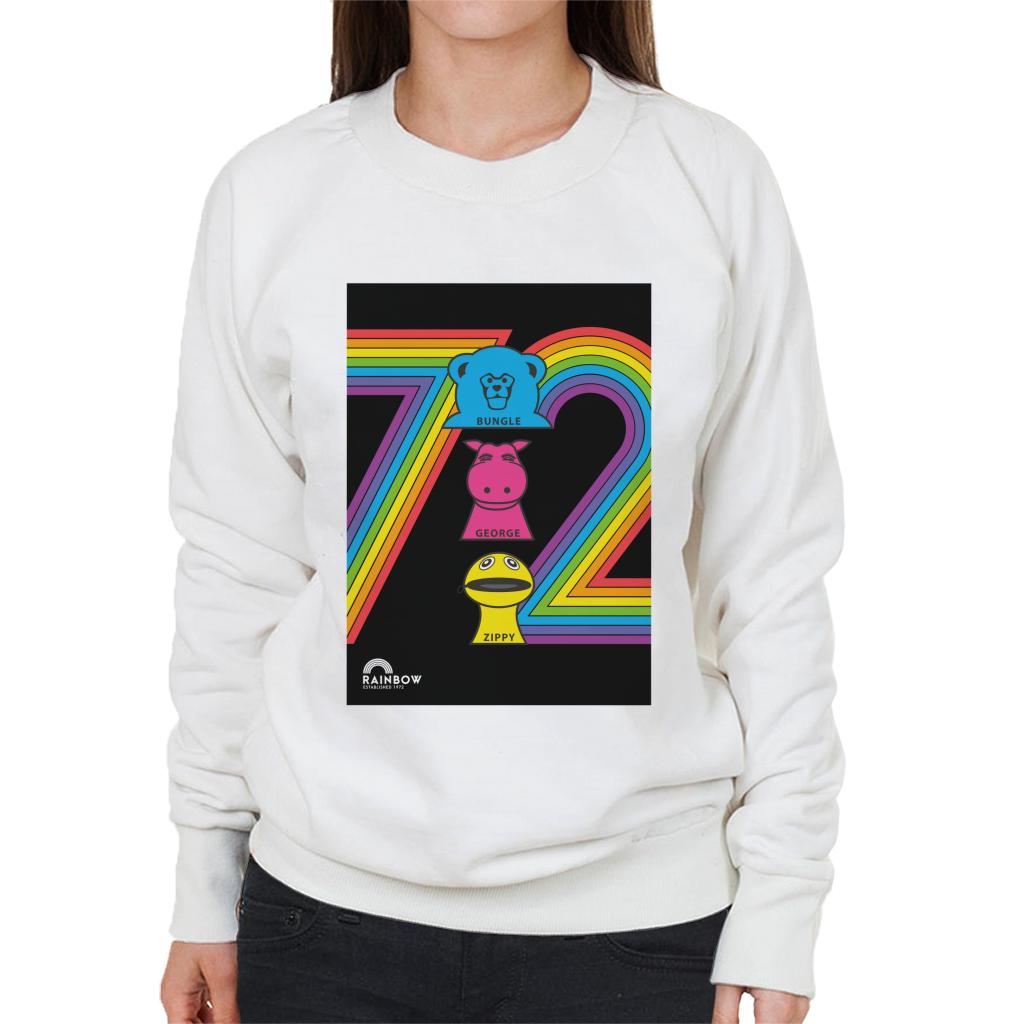 Rainbow 1972 Bungle George And Zippy Women's Sweatshirt product image 1