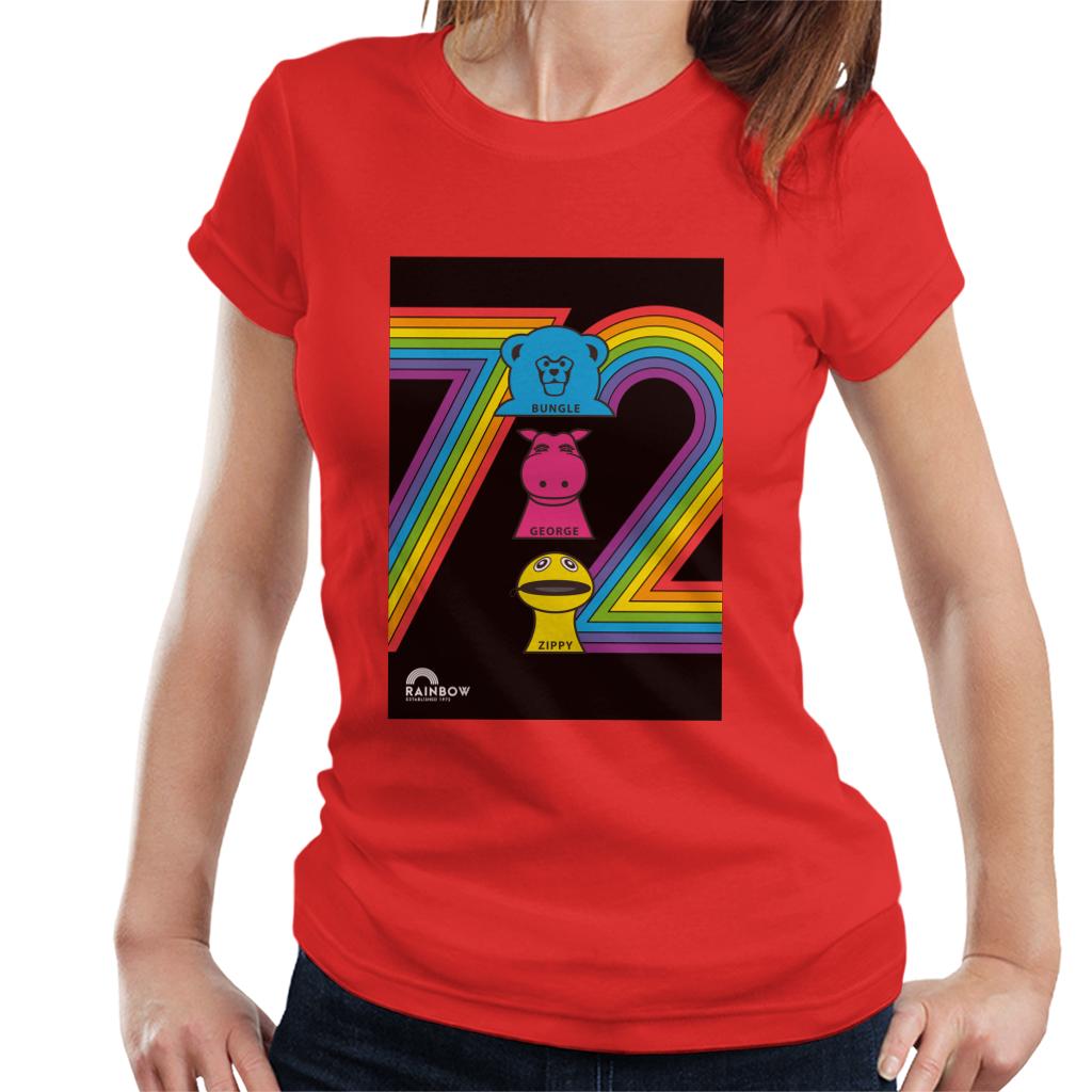 Rainbow 1972 Bungle George And Zippy Women's T-Shirt product image 4