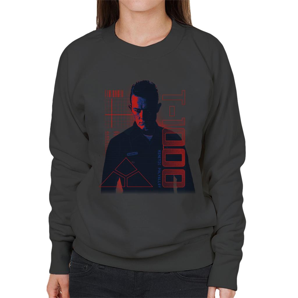 Terminator 2 Judgement Day T 1000 Women's Sweatshirt product image 4