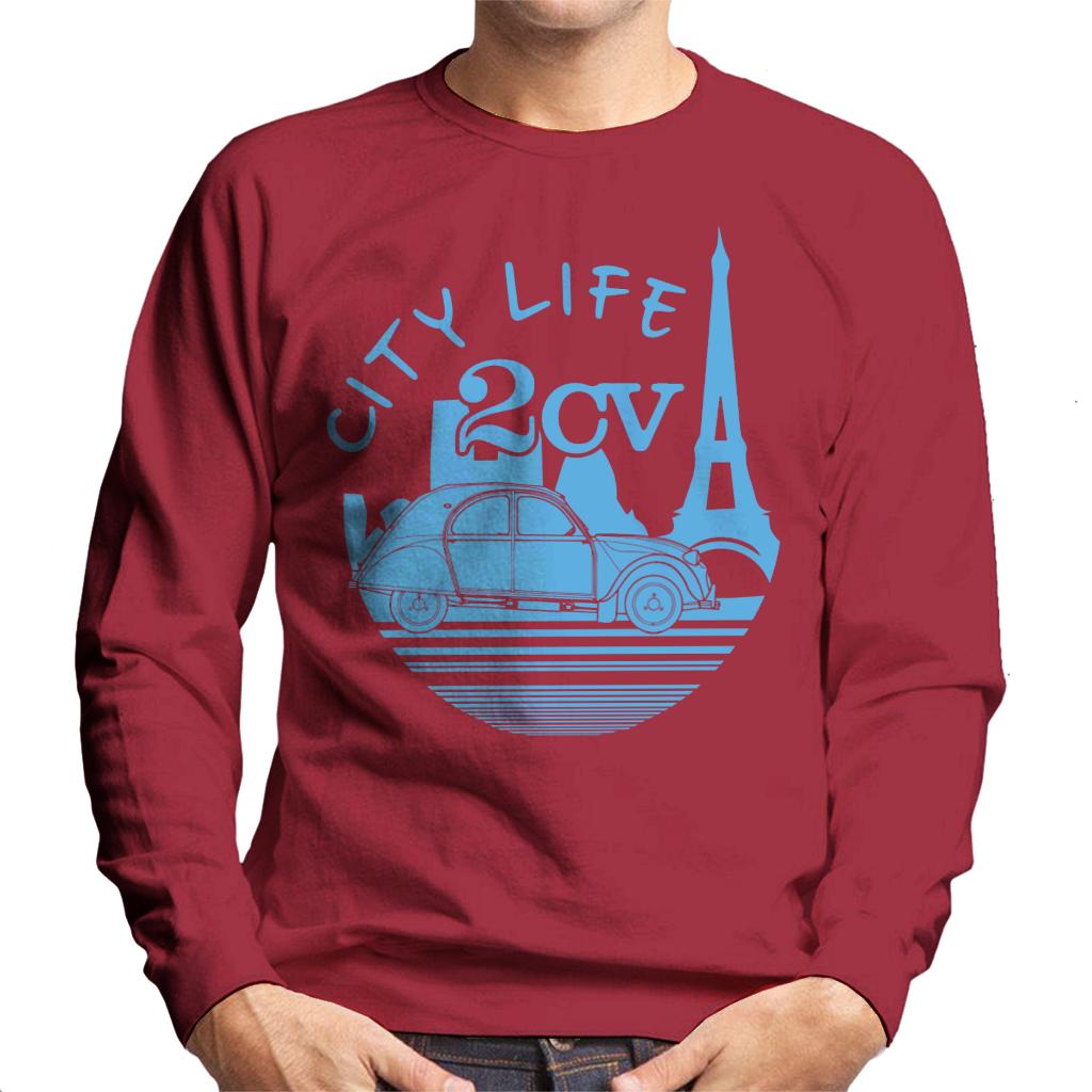 Citroen 2CV City Life Paris Men's Sweatshirt product image 6