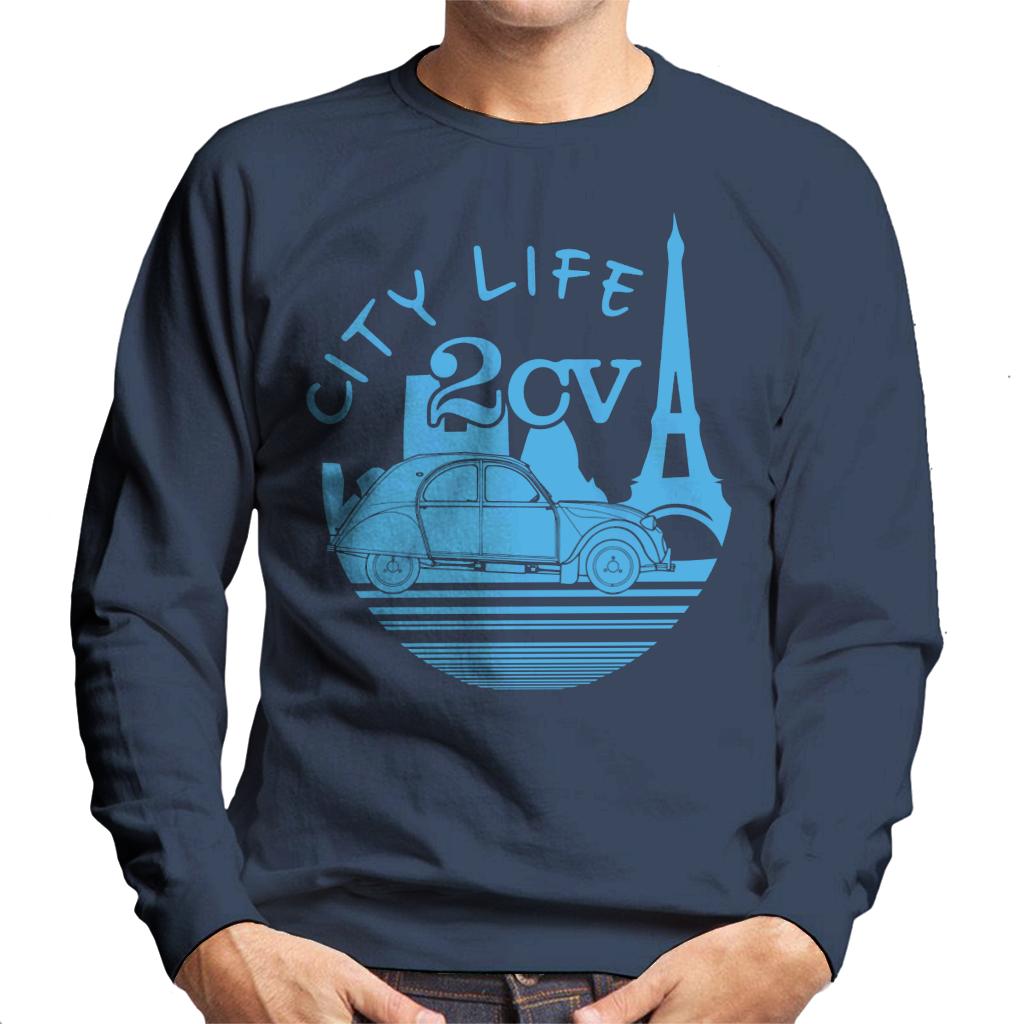 Citroen 2CV City Life Paris Men's Sweatshirt product image 4