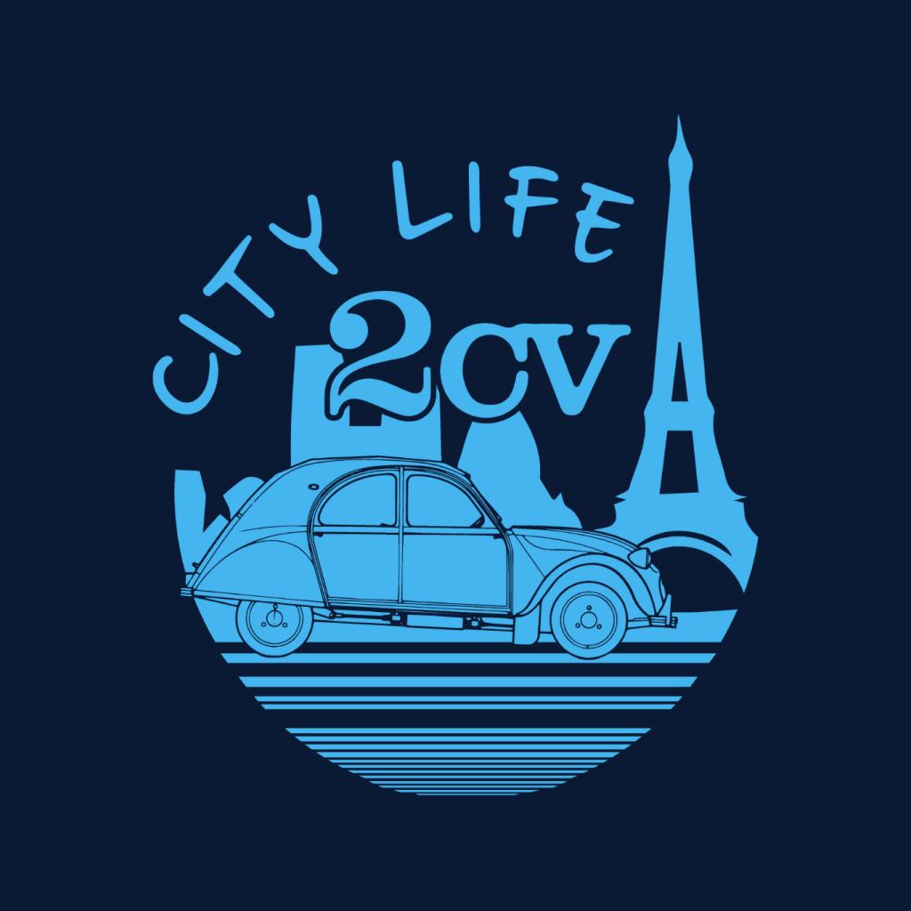 Citroen 2CV City Life Paris Men's T-Shirt product image 5