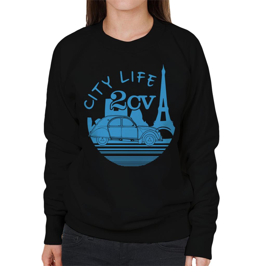 Citroen 2CV City Life Paris Women's Sweatshirt product image 1