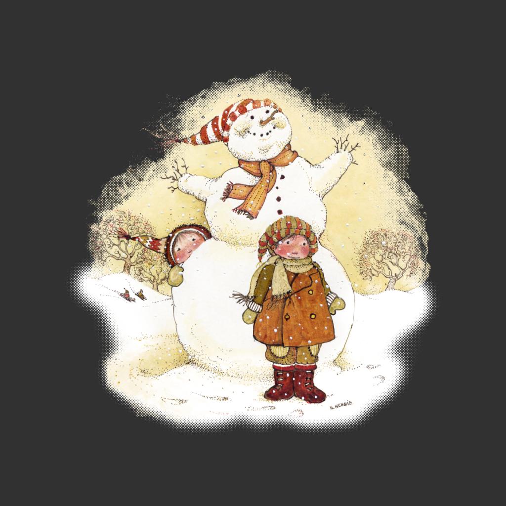Holly Hobbie Christmas Snowman Kid's Hooded Sweatshirt product image 5