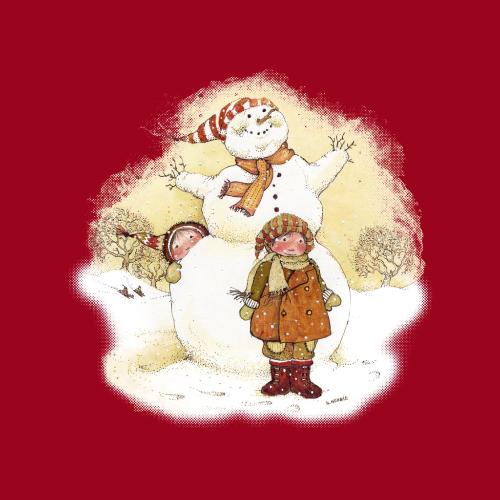 Holly Hobbie Christmas Snowman Kid's Hooded Sweatshirt product image 11