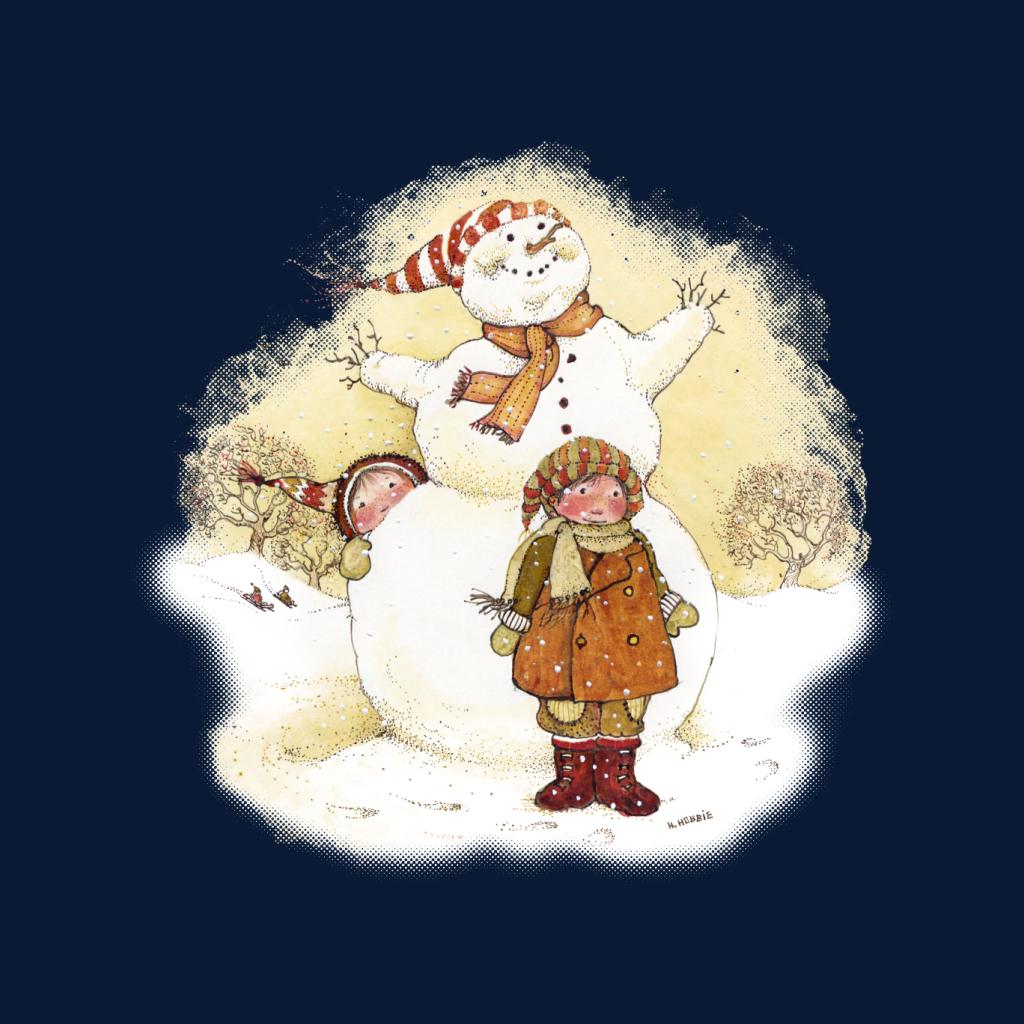 Holly Hobbie Christmas Snowman Kid's Hooded Sweatshirt product image 7