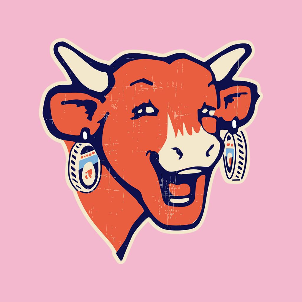The Laughing Cow Modern Logo Women's T-Shirt product image 7